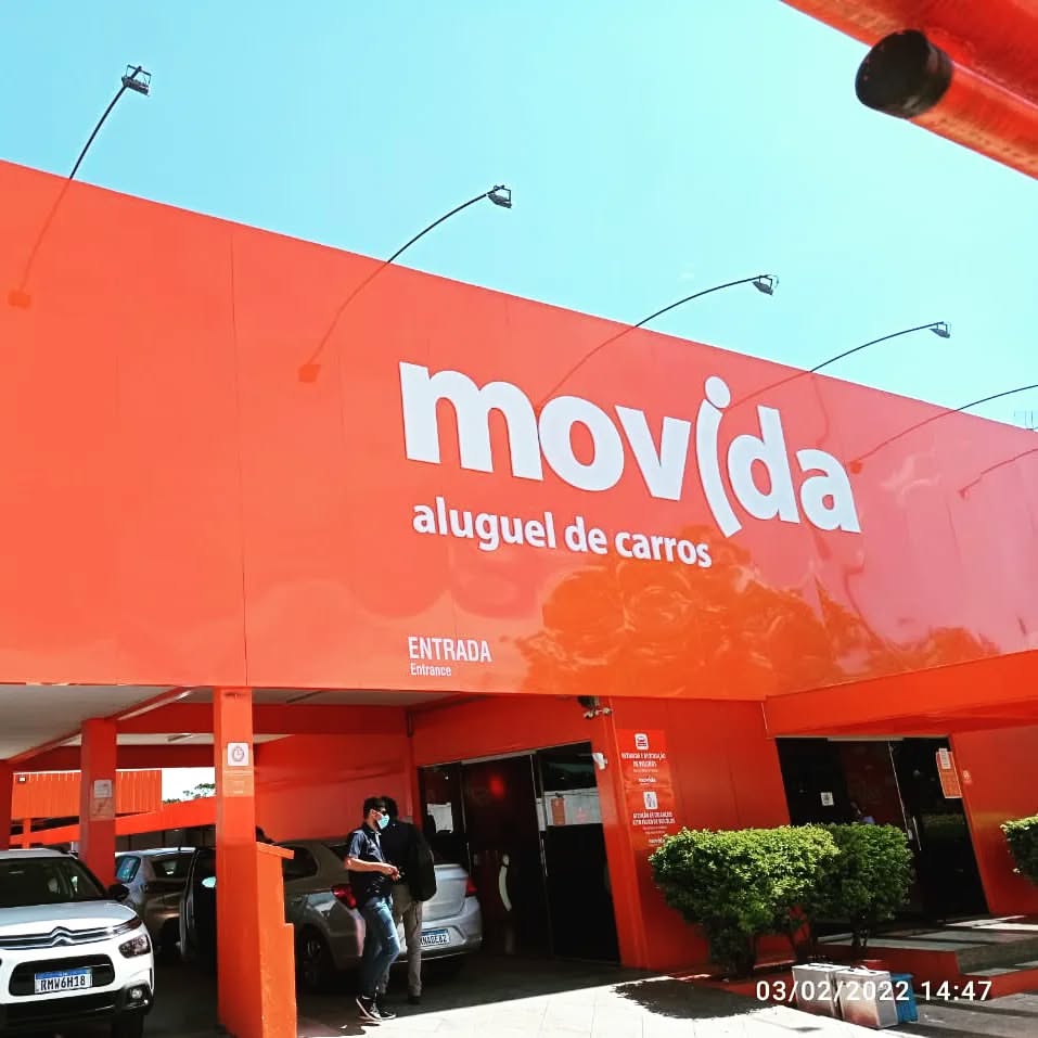 Fachada Movida - Projeto Impressign Comunicação Visual